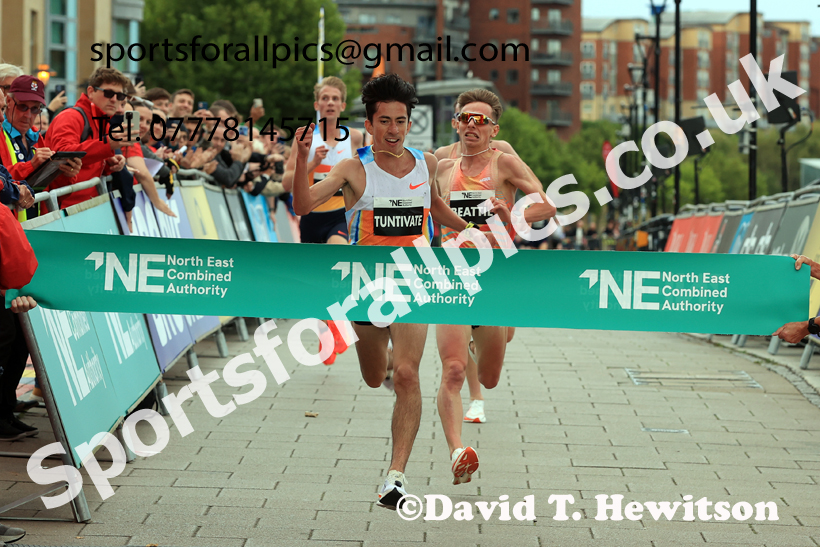 Elite Mens 5k, AJ Bell Great North 5k. Photo: David T. Hewitson/Sports for All Pics